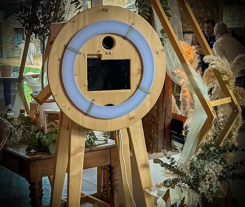 Borne selfie dans les ardennes